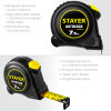 STAYER AutoLock, 7.5 м х 25 мм, рулетка с автостопом (2-34126-07-25)