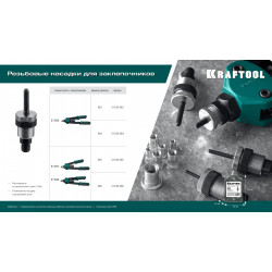 KRAFTOOL сменная насадка М4 для заклепочника NUT-12 (31183-M4)