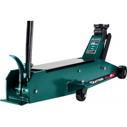 KRAFTOOL HIGH-LIFT, 20 т, 220 - 680 мм, для тяжелой техники, подкатной домкрат (43455-20)