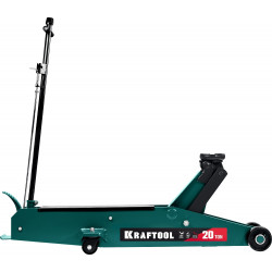 KRAFTOOL HIGH-LIFT, 20 т, 220 - 680 мм, для тяжелой техники, подкатной домкрат (43455-20)