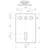 STAYER MAXPull, 0.5 т, 8 м, ручная барабанная тросовая лебедка (43112-0.5)