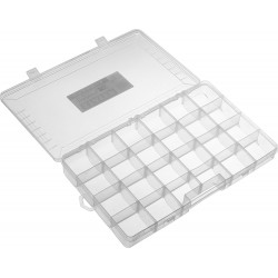 STAYER HANDY-15, 380 x 230 x 50 мм, (15″), пластиковый органайзер с 18 ячейками (38051-15)
