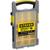 STAYER ROCKET-15, 280 x 320 x 50 мм, (11″), пластиковый органайзер с 15 съемными лотками (2-38031)