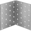 ЗУБР УКР-2.0, 100 x 80 x 80 x 2 мм, цинк, равносторонний крепежный уголок (310206-100-080)