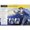 STAYER AirPro S, EA 1.4 мм, пневматический краскопульт с нижним бачком, Professional (06477-1.4)