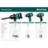 KRAFTOOL PW-3400, 1″, 3400 Н·м, ударный пневматический гайковерт (64200)