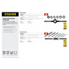 STAYER MaXCut, 8 предметов, инструментальная сталь, набор метчиков (28016-H8)