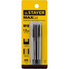 STAYER M10 х 1.5, 2 шт, комплект метчиков (28025-10-1.5-H2)