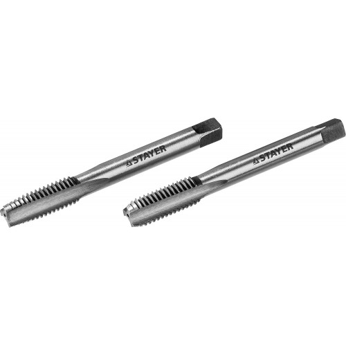 STAYER M10 х 1.5, 2 шт, комплект метчиков (28025-10-1.5-H2)