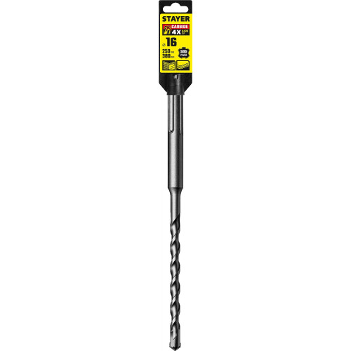 STAYER Hercules-4Х, 16 x 250/380 мм, SDS-max бур, Professional (29370-250-16)