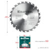 KRAFTOOL Fast, 200 х 30 мм, 24Т, пильный диск по дереву (36950-200-30)