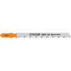 STAYER T144D, T-хвост., HCS сталь, по дереву, шаг зуба 4 мм (6TPI), раб. длина 75 мм, 2 шт, полотна для лобзика, Professional (15984-4)