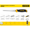 STAYER 160 мм, выкружная ножовка по гипсокартону, Professional (15173)