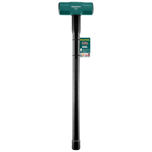 KRAFTOOL Steel FORCE, 6 кг, кувалда со стальной удлинённой обрезиненной рукояткой (2009-6)