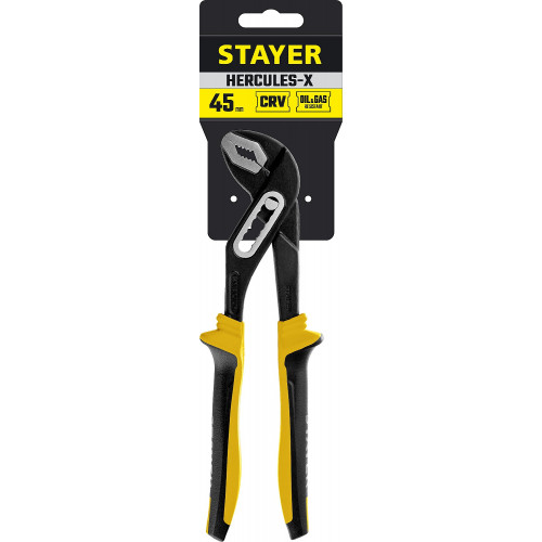 STAYER Hercules-Х, 250 мм, переставные клещи, Professional (2236)