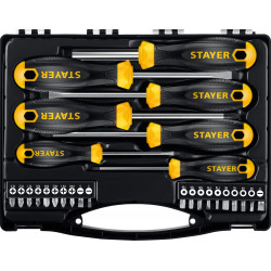 STAYER Hercules-K27, 27 предм., набор отверток с насадками (25827)