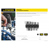 STAYER 9 шт, набор бит с адаптером (26089-H9)