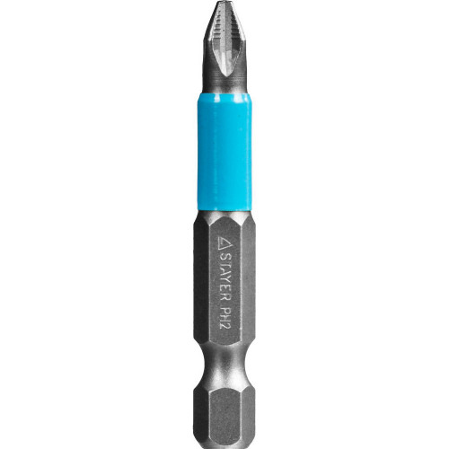STAYER ProFix PH2, 50 мм, 10 шт, набор бит, Professional (26203-2-50-10)