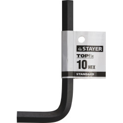STAYER STANDARD, 10 мм, имбусовый ключ (27405-10)