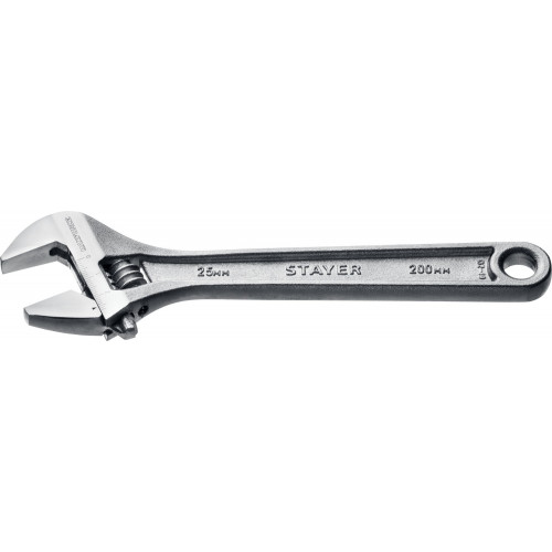 STAYER MAXFORCE, 200/25 мм, разводной ключ (2725-20)