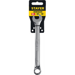 STAYER HERCULES, 12 мм, комбинированный гаечный ключ, Professional (27081-12)