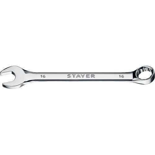 STAYER HERCULES, 16 мм, комбинированный гаечный ключ, Professional (27081-16)