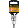 KRAFTOOL HEX, 1/2″, Н4, торцовая бита-головка (27908-04)