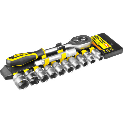STAYER RSS 12L, 12 предм., (1/2″), набор торцовых головок (27750-H12)