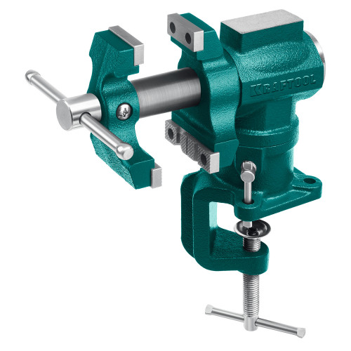 KRAFTOOL 3D-Mini, 65/38 мм, многофункциональные настольные тиски (32714-65)