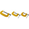 STAYER SG-3, 25-50-75 мм, 3 шт, набор чугунных струбцин G (3212-H3)