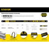 STAYER Bimetal-24, 24 TPI, 300 мм, 1 шт, биметаллическое полотно по металлу, Professional (15932-24)