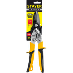 STAYER Hercules, 250 мм, прямые ножницы по металлу, Professional (2320)