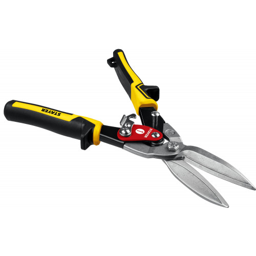 STAYER Cobra, 290 мм, прямые удлинённые ножницы по металлу (23055-29)