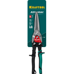 KRAFTOOL Alligator, 290 мм, прямые удлинённые ножницы по металлу (2328-SL)