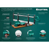KRAFTOOL Alligator 3D, 600 мм, стусло прецизионное поворотно-наклонное (15451-600)