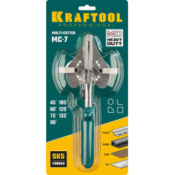 KRAFTOOL MC-7, угловые ножницы для пластмассовых и резиновых профилей (23372)