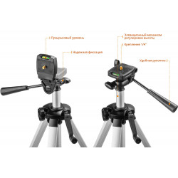 ЗУБР КРЕСТ 3D, №2, 20 - 70 м, лазерный нивелир, Профессионал (34908-2)