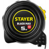 STAYER BlackMax, 5 м х 19 мм, рулетка с двумя фиксаторами, Professional (3410-05)