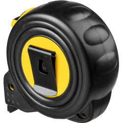 STAYER BlackMax, 8 м х 25 мм, рулетка с двумя фиксаторами, Professional (3410-08)
