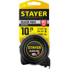STAYER BlackMax, 10 м х 25 мм, рулетка с двумя фиксаторами, Professional (3410-010)