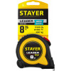 STAYER Leader, 8 м х 25 мм, рулетка с автостопом, Professional (3402-08-25)