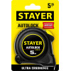 STAYER AutoLock, 5 м х 25 мм, рулетка с автостопом (2-34126-05-25)
