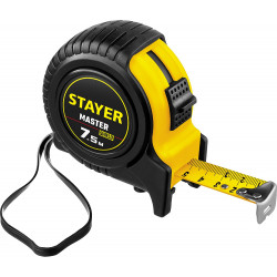STAYER 7.5 м х 25 мм, рулетка (34025-07)