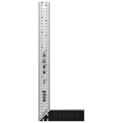 STAYER 400 мм, столярный угольник, Professional (3431-40)