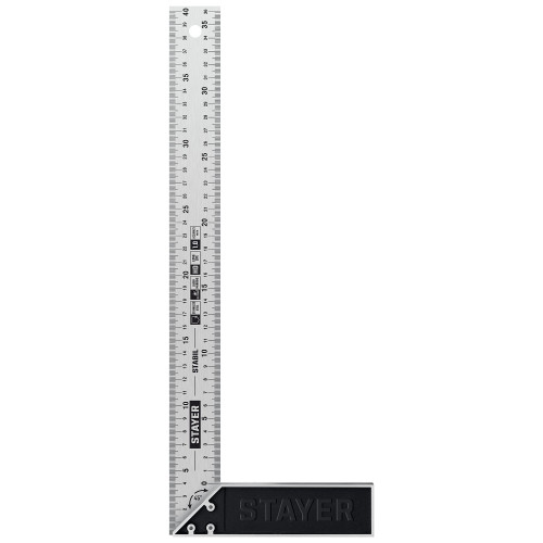 STAYER 400 мм, столярный угольник, Professional (3431-40)