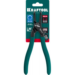 KRAFTOOL 180 мм, изогнутые губки, внутренний, съемник стопорных колец (22812-2)