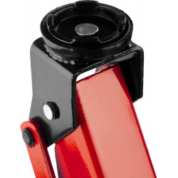 STAYER R-33 RED FORCE, 3 т, 135 - 400 мм, подкатной домкрат с увеличенным подъемом, Professional (43154-3)