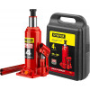STAYER RED FORCE, в кейсе, 4 т, 195 - 380 мм, бутылочный гидравлический домкрат, Professional (43160-4-K)
