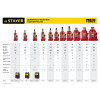STAYER RED FORCE, 50 т, 300 - 480 мм, бутылочный гидравлический домкрат, Professional (43160-50)