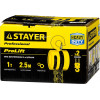 STAYER ProLift, 1 т, 2.5 м, ручная цепная шестеренная таль, Professional (4308-1)